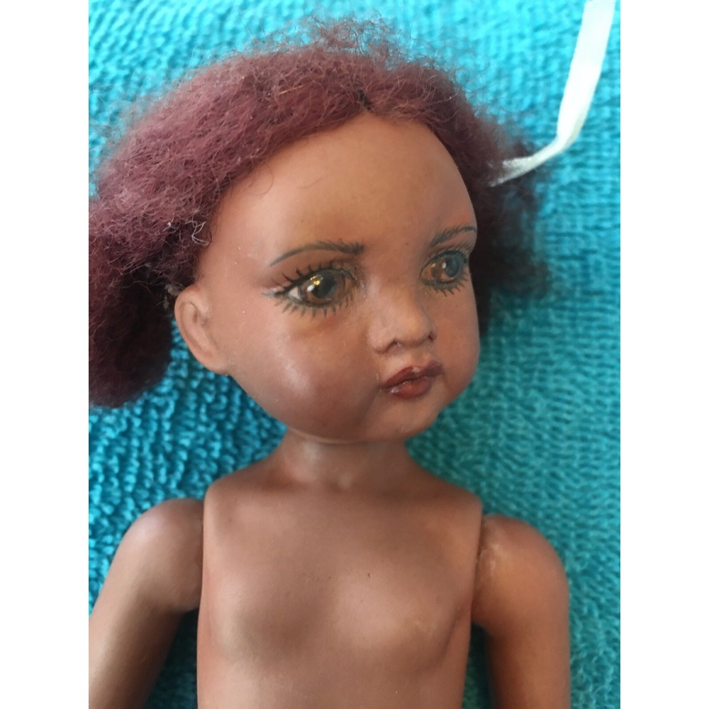 RARE Vintage 1990 Joy Weddle Paul african american porcelain doll ballerina